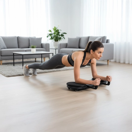 Core trening s klizanjem i stabilnom potporom