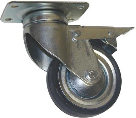 Okretni kotač s kočnicom 100 mm, nosivost 60 kg