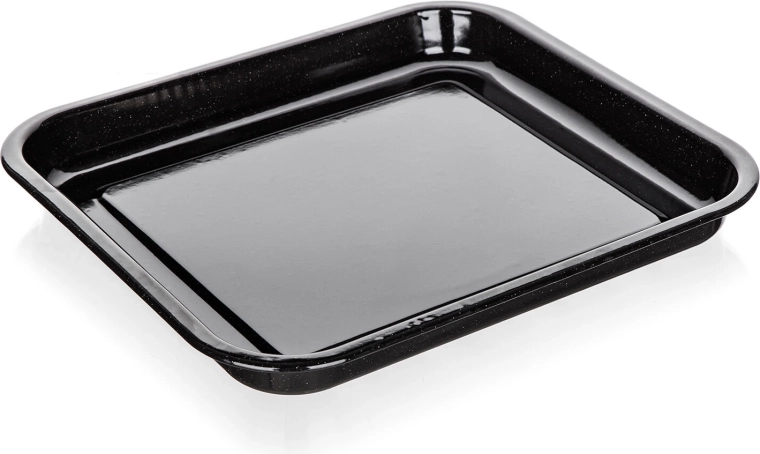 emaijlirani pekač 41 × 37 × 4 cm CULINARIA Black