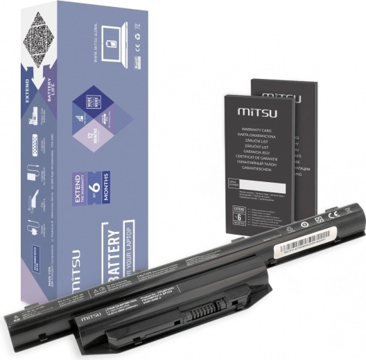 Baterija za Fujitsu Lifebook E753 4400 mAh (48 Wh)