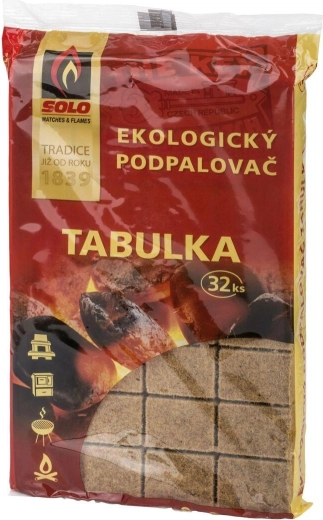 Ekološki podpaljivač Solo – pločice (32 kom)