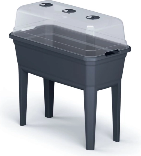 Visoki sadilnik RESPANA Planter Ecoline Set, antracit