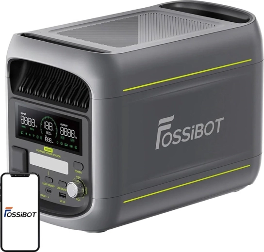 Prijenosna punionica FossiBOT F1800 1800 W siva
