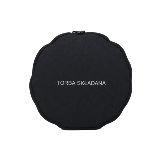 Sklopiva putna torba 25 l, crna, okrugla