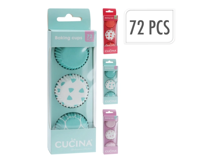 Set od 100 papirnatih kalupa za pečenje 10,5 cm
