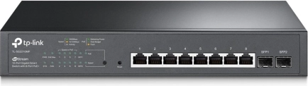 Switch Smart TP-Link SG2210MP 8-portni PoE+ 2-utorski SFP