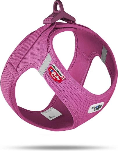 Curli orma za pse Air-Mesh Fuchsia S (4–7 kg) sa kopčom