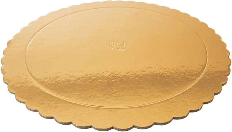 Obostrana zlatna površina sa zaštitnom folijom