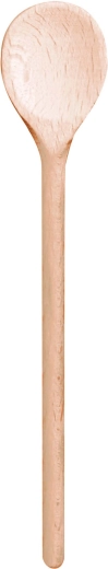 Ovalna kuhača 25 cm od bukovine