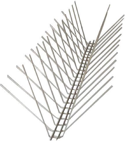 Zaštitne šiljke protiv golubova od nehrđajućeg čelika 50 × 10 cm, 40 šiljaka