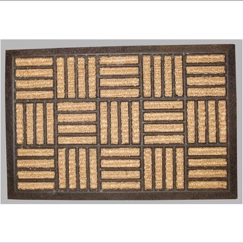 Otirač Criss Cross 40 × 60 cm od kokosova vlakna i PP-a