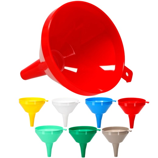 Veliki plastični lijevak sa sitom 16 cm