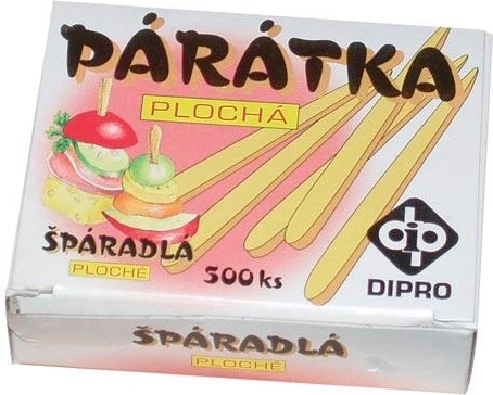 Plosnate drvene čačkalice (200 kom)