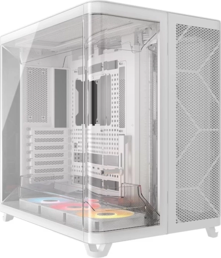 PC kućište AIR 5400 RS-R ARGB Mid Tower bijelo