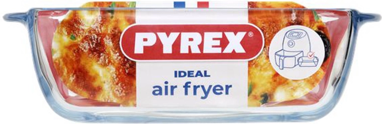 Staklena zdjela za fritezu na vrući zrak Pyrex 1 l, borosilikatno staklo