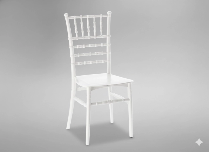 Plastična stolica Diamond – bijela