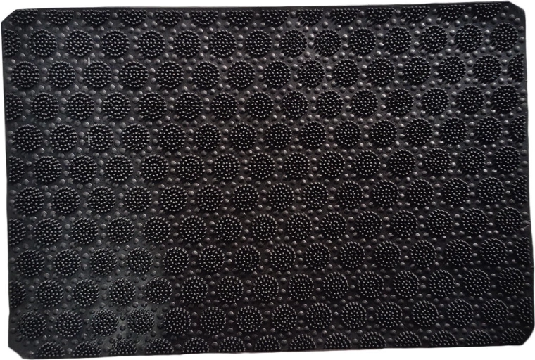 Gumeni otirač 40 × 60 cm crni