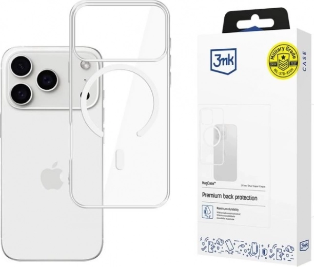 Prozirna magnetska maskica Armor MagCase za Apple iPhone 17 Pro