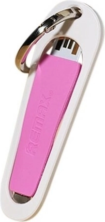 Remax RC-024i privjesak Lightning kabel 8 cm ružičasti