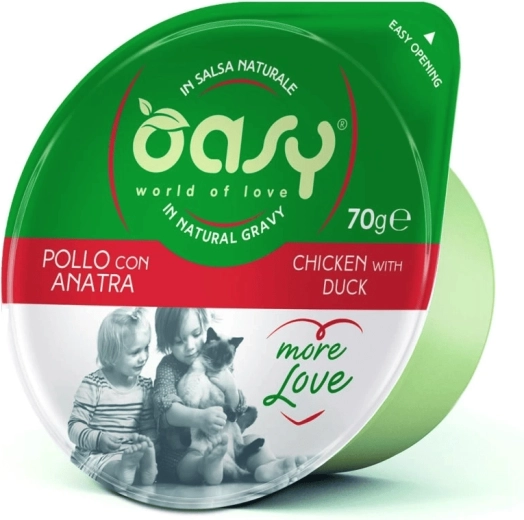 Oasy More Love piletina s patkom vrećica 70 g