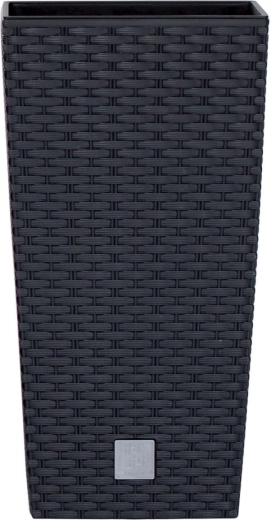 Žardinijera Rato Square s uloškom 20 × 20 × 37,6 cm antracit