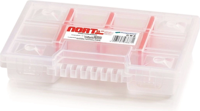 Plastični organizator s 10 pretinaca NORT