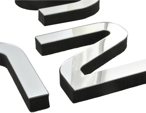 Elegantne 3D zrcalne brojke