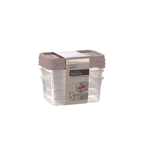 Festiva set od 3 pravokutne posude 275 ml
