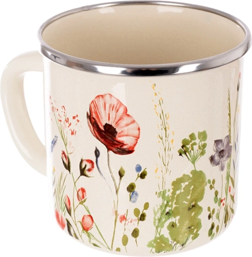 Izdržljiv emajl s inox obrubom