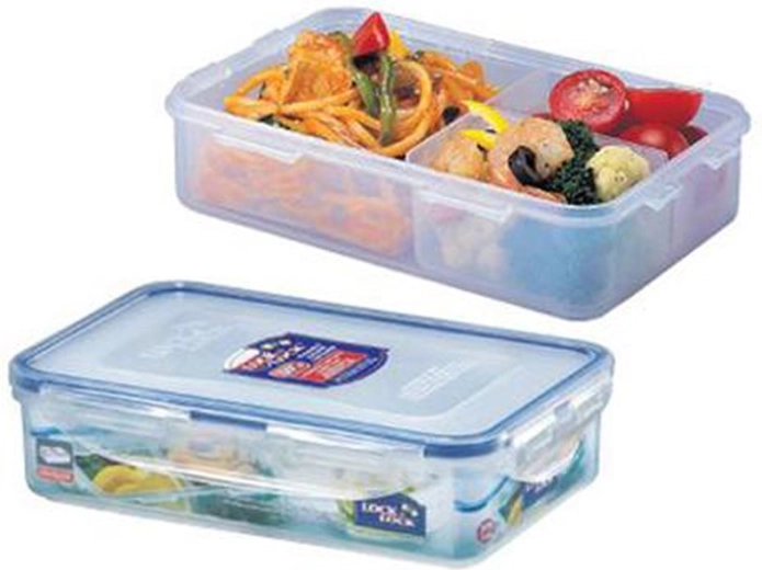 Posuda za hranu LOCKnLOCK s 3 pretinca 800 ml