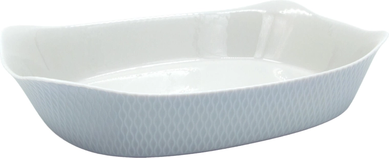 Pekač SMART CUISINE Wavy Granit 34 × 25 cm, staklo, siva