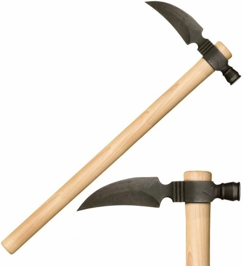 Tomahawk Cold Steel Spontoon Hawk s vrhom, drvena drška 22,2 cm