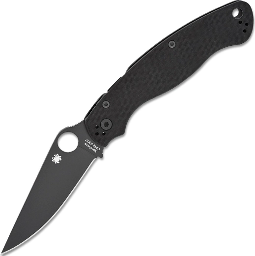 Preklopni nož Spyderco Military 2 All Black, G10, DLC završna obrada