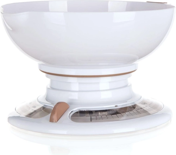 Kuhinjska mehanička vaga 3 kg Culinaria White