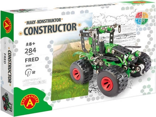 Konstrukcijski set traktor MAŁY KONSTRUKTOR FRED