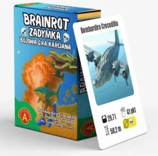 Obiteljska kartaška igra Brainrot: Zadýmka