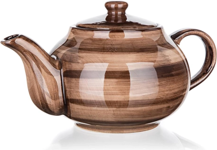 Keramički čajnik 0,9 l PALAS smeđi