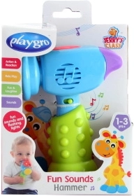 Playgro veselo čekić s zvukovima i svjetlima