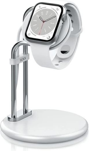 Aluminijski stalak za Apple Watch za punjenje – srebrni