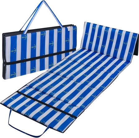 Sklopiva vodootporna plažna podloga TRIZAND 1 cm XXL