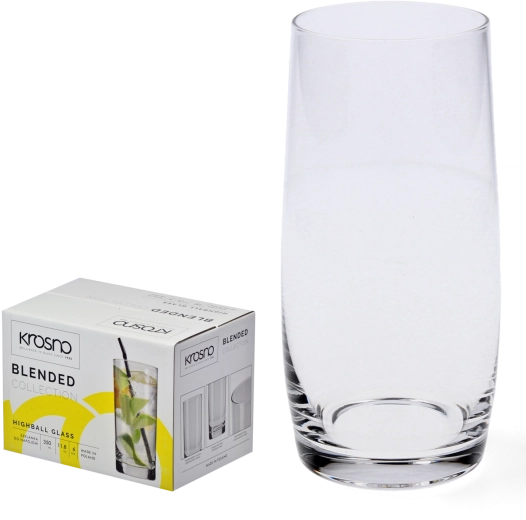 Čaše za long drink Krosno Blended 350 ml, set 6 kom