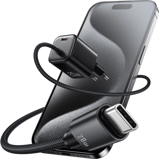 Integrirani opleteni USB‑C kabel za svakodnevnu upotrebu