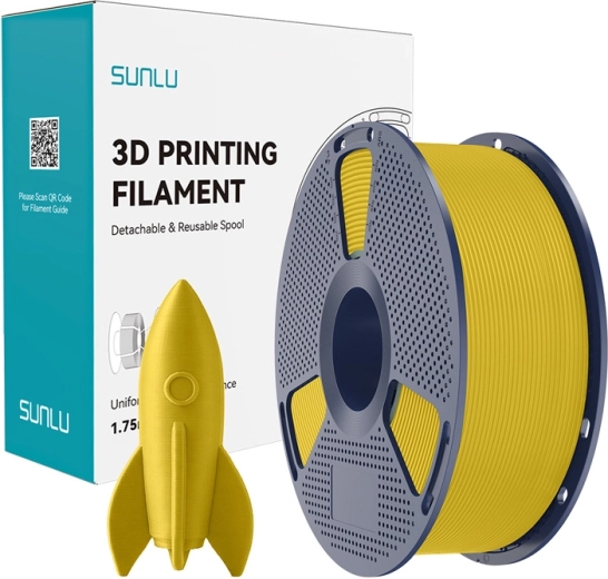Sunlu PLA filament za visokobrzinski ispis, žuti