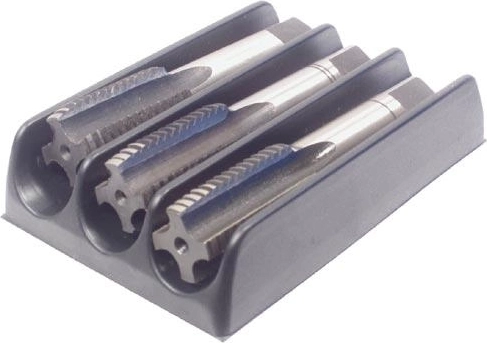 Set nareznikâ M10 × 1,50 od alatnog čelika, 3‑dijelni
