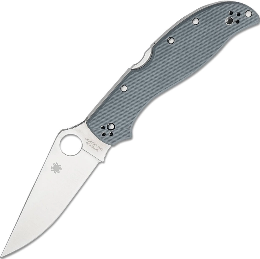 Spyderco Stretch 2 XL sklopivi džepni nož 10 cm, satin, siva G10