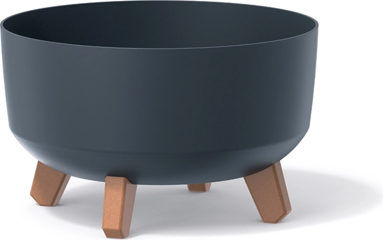 Lončanica na nožicama Gracia Low 28,5 cm – antracit