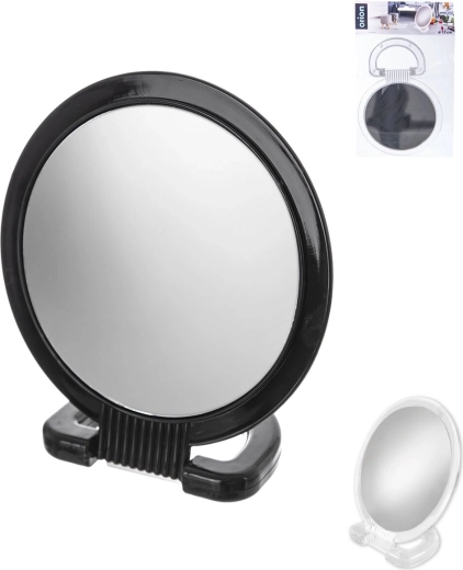 Dvostrano kozmetičko ogledalo Duo 15 cm sa stalkom, mix