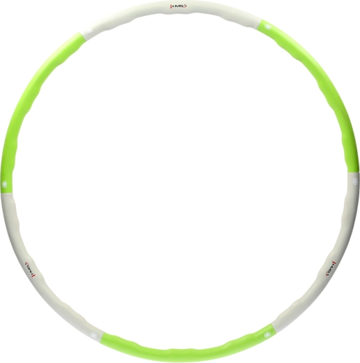 Masažni hula hoop obruč HMS HHP003, 100 cm – zelena
