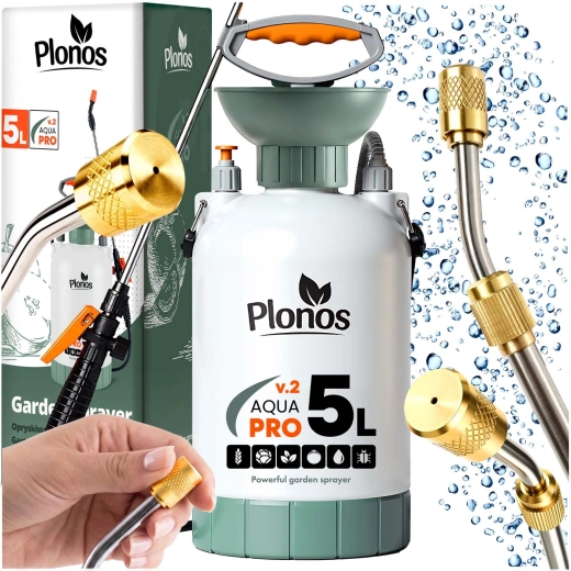 Ručni tlačni raspršivač 5 l Plonos Aqua Pro