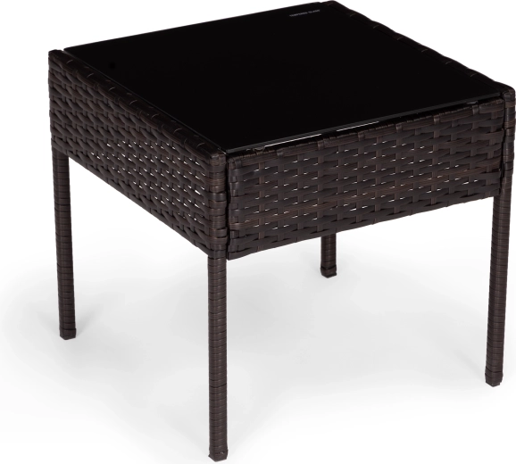 Stolić s kaljenim staklom